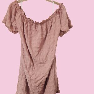 Women's Off-Shoulder Ruffle Top